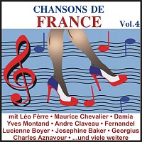 Přední strana obalu CD Chansons De France Vol.4