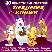 Přední strana obalu CD 40 beliebte und lustige Tierlieder für Kinder