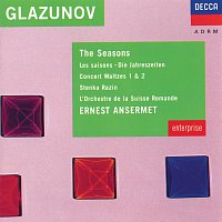 Přední strana obalu CD Glazunov: The Seasons; Two Concert Waltzes; Stenka Razin