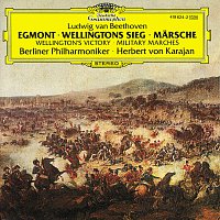Přední strana obalu CD Beethoven: "Egmont"; Wellington's Victory; Military Marches