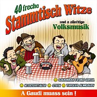 Přední strana obalu CD 40 freche Stammtisch Witze und a zünftige Volksmusik (Live)
