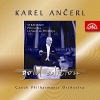 Přední strana obalu CD Ančerl Gold Edition 5. Stravinskij: Petruška, Svěcení jara