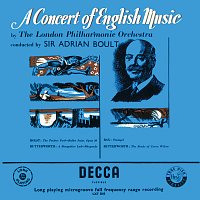 Přední strana obalu CD A Concert of English Music [Adrian Boult – The Decca Legacy I, Vol. 14]