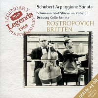 Mstislav Rostropovich, Benjamin Britten – Schubert: Arpeggione Sonata / Schumann: 5 Stucke in Volkston / Debussy: Cello Sonata