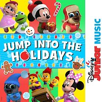 Přední strana obalu CD Disney Junior Music: Jump into the Holidays