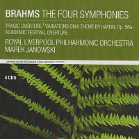 Přední strana obalu CD Brahms: The Four Symphonies; Tragic Overture; Variations on a Theme by Haydn, Op.56a; Academic Festival Overture