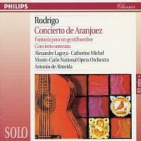 Přední strana obalu CD Rodrigo: Concierto de Aranjuez; Fantasía para un gentilhombre; Concierto serenata