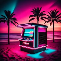 Retrowave Surfers – Neon Beach