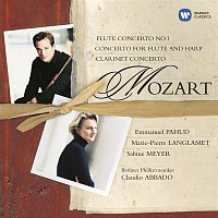 Přední strana obalu CD Mozart:Flute/Flute & Harp & Clarinet Concerti