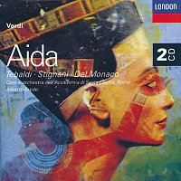 Přední strana obalu CD Verdi: Aida