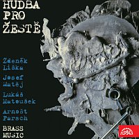 Přední strana obalu CD Hudba pro žestě (Matěj, Liška, Matoušek, Parsch)