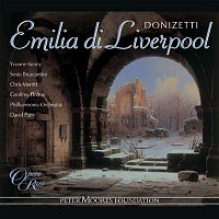 Přední strana obalu CD Donizetti: Emilia di Liverpool