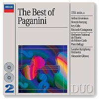Přední strana obalu CD The Best of Paganini