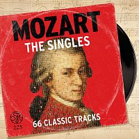 Přední strana obalu CD Mozart: The Singles - 66 Classic Tracks
