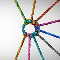 Přední strana obalu CD Tether