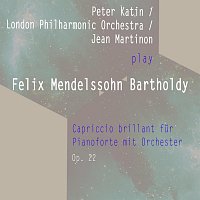 Peter Katin / London Philharmonic Orchestra / Jean Martinon play: Felix Mendelssohn Bartholdy: Capriccio brillant fur Pianoforte mit Orchester F-Sharp Major, Op. 22: Andante - Allegro con fuoco