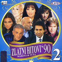 Přední strana obalu CD Zlatni hitovi '90 Vol.2 - Marina i Futa