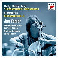 Přední strana obalu CD Muhly/Helbig/Long: Three Continents, Shostakovich: Cello Concerto No. 2