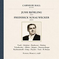 Jussi Bjorling at Carnegie Hall, New York City, March 2, 1958