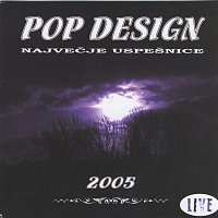 Přední strana obalu CD Pop design 2005 live