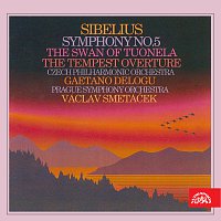 Přední strana obalu CD Sibelius: Symfonie č. 5, Labuť z Tuonely, Bouře