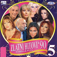 Přední strana obalu CD Zlatni hitovi '90 Vol.5 - Marina i Futa