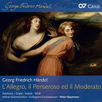 Přední strana obalu CD Handel: L'Allegro, il Penseroso ed il Moderato, HWV 55