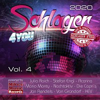 Přední strana obalu CD Schlager 4 you Vol. 4 - 2020