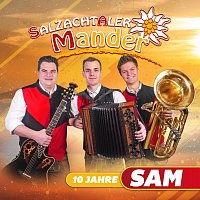 Přední strana obalu CD 10 Jahre Sam