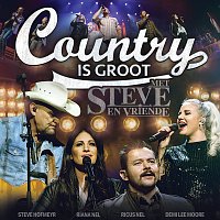 Přední strana obalu CD Country Is Groot - Met Steve En Vriende [Live]