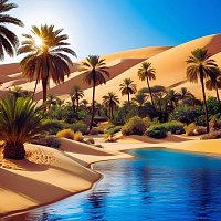 - - – واحة الصحراء