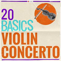 Přední strana obalu CD 20 Basics: The Violin Concerto (20 Classical Masterpieces)