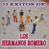 Přední strana obalu CD 15 Éxitos De Los Hermanos Romero