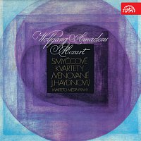 Přední strana obalu CD Mozart: Smyčcové kvartety (věnované J. Haydnovi)