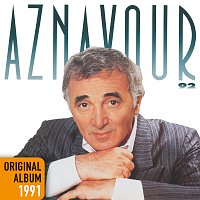 Přední strana obalu CD Aznavour 92
