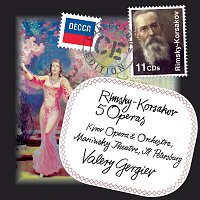 Přední strana obalu CD Rimsky-Korsakov: 5 Operas