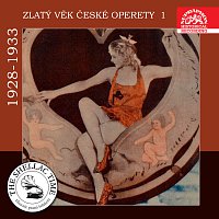Přední strana obalu CD Historie psaná šelakem - Zlatý věk české operety 1 1928-1933
