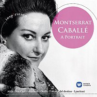 Přední strana obalu CD Montserrat Caballé - A Portrait