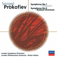 Přední strana obalu CD Prokofiev: Symphonies Nos. 1 & 5, Russian Overture