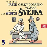 Přední strana obalu CD Hašek: Osudy dobrého vojáka Švejka V.