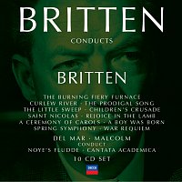Přední strana obalu CD Britten conducts Britten Vol.3 [10 CDs]