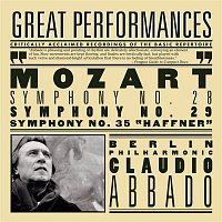 Přední strana obalu CD Mozart: Symphonies Nos. 28, 29 & 35 "Haffner"