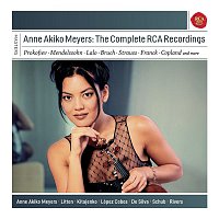 Přední strana obalu CD Anne Akiko Meyers - The Complete RCA Recordings