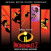 Přední strana obalu CD Incredibles 2 [Original Motion Picture Soundtrack]