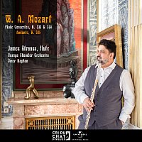 Přední strana obalu CD James Strauss Plays Mozart