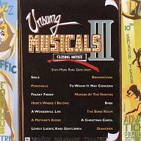 Přední strana obalu CD Unsung Musicals, Vol. 3