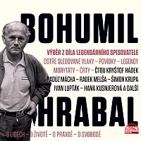 Přední strana obalu CD Hrabal: Výběr z díla legendárního spisovatele