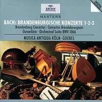 Přední strana obalu CD Bach, J.S.: Brandenburg Concertos Nos. 1, 2 & 3