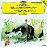 Přední strana obalu CD Prokofiev: Pedro y el Lobo; Obertura sobre temas; Sinfonia Classica