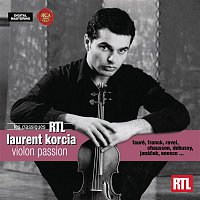 Přední strana obalu CD Korcia; violon passion - Coffrets RTL Classiques